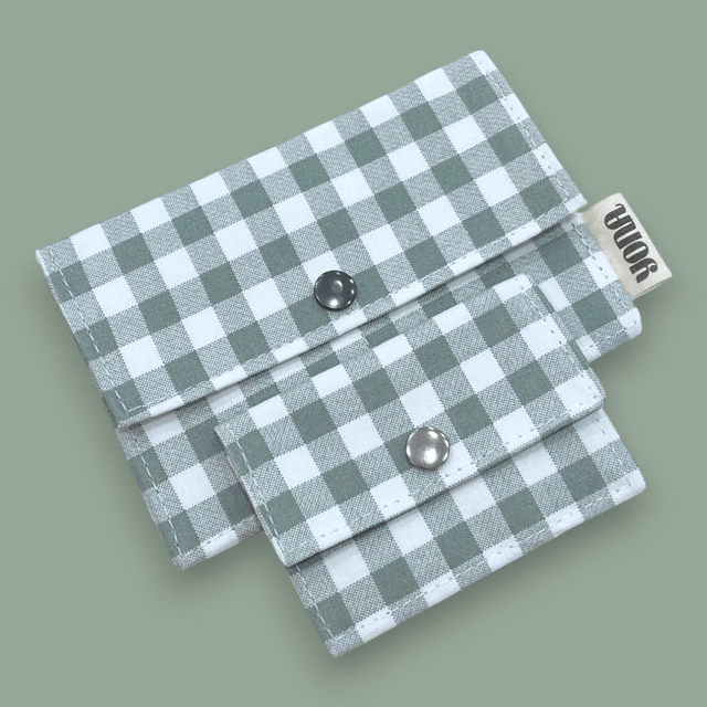 Porte-Feuille Vichy Vert