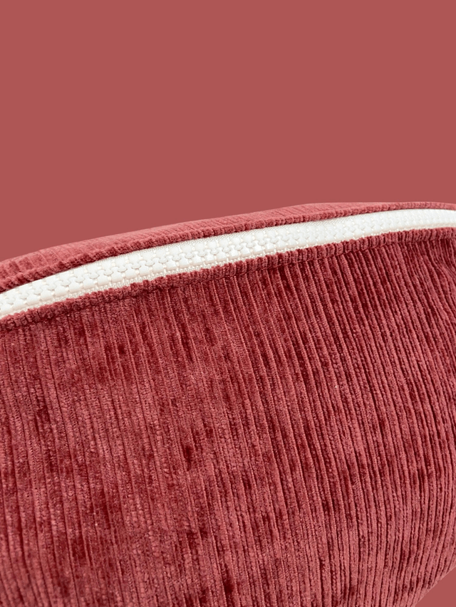 Banane Velours Côtelé Framboise