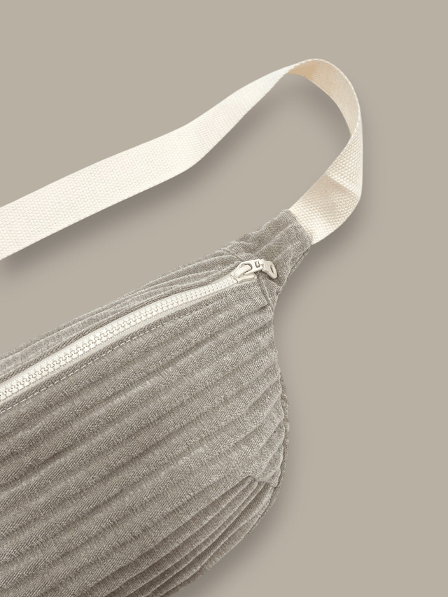 Banane Velours Côtelé Beige