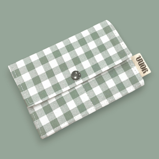 Porte-Feuille Vichy Vert