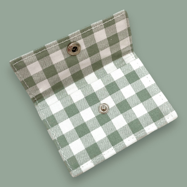 Porte-Feuille Vichy Vert