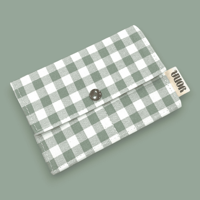 Porte-Feuille Vichy Vert
